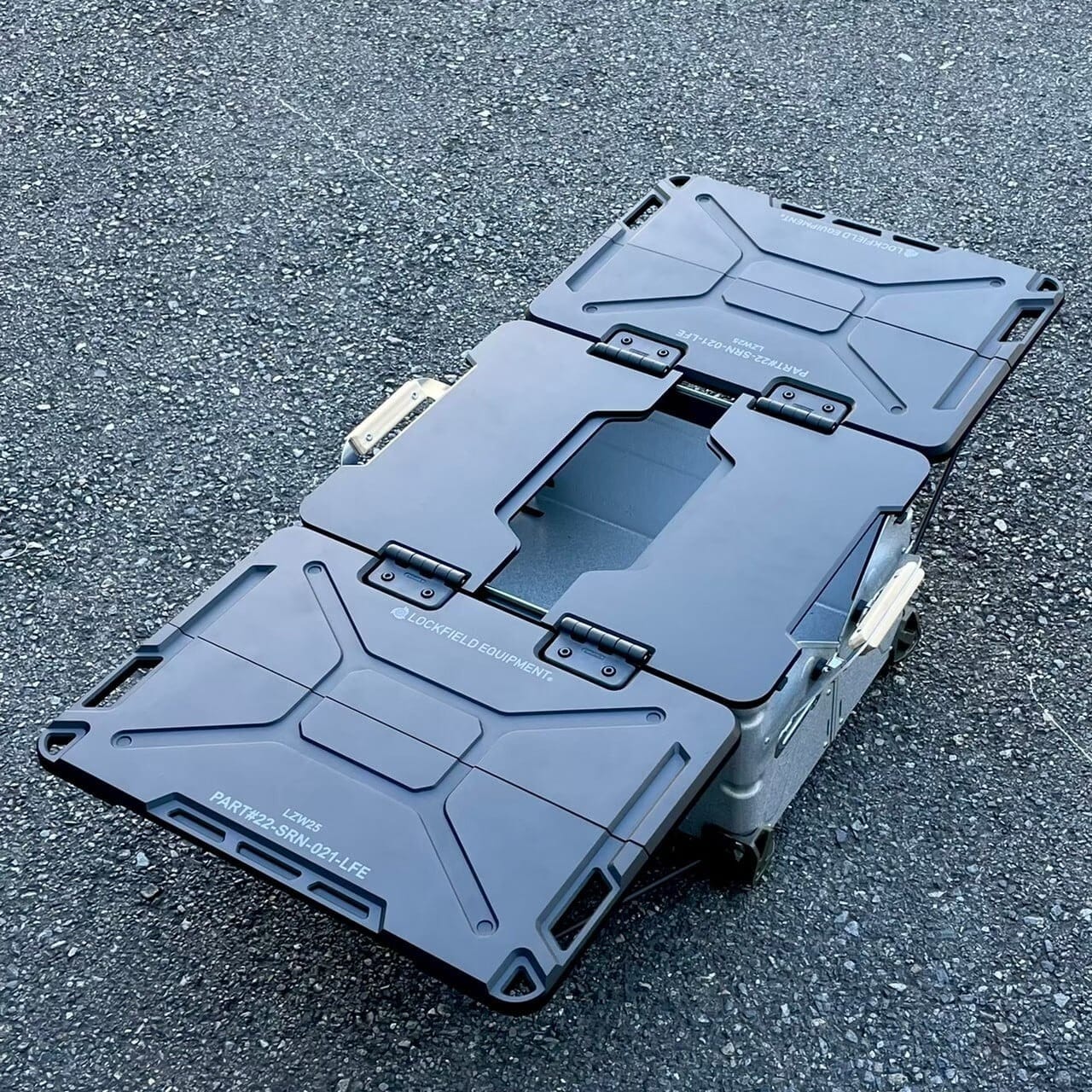 LOCKFIELD EQUIPMENT LZW 25 收納鋁箱天板套件共二色