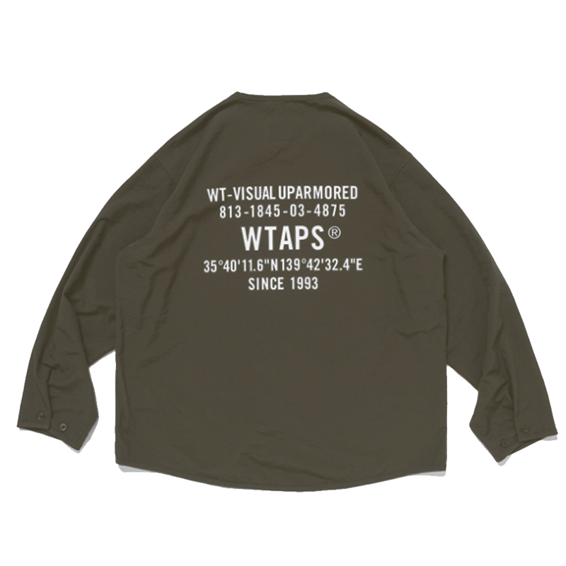 WTAPS SCOUT 02 / LS / POLY. BROADCLOTH. SPE| FLOMMARKET