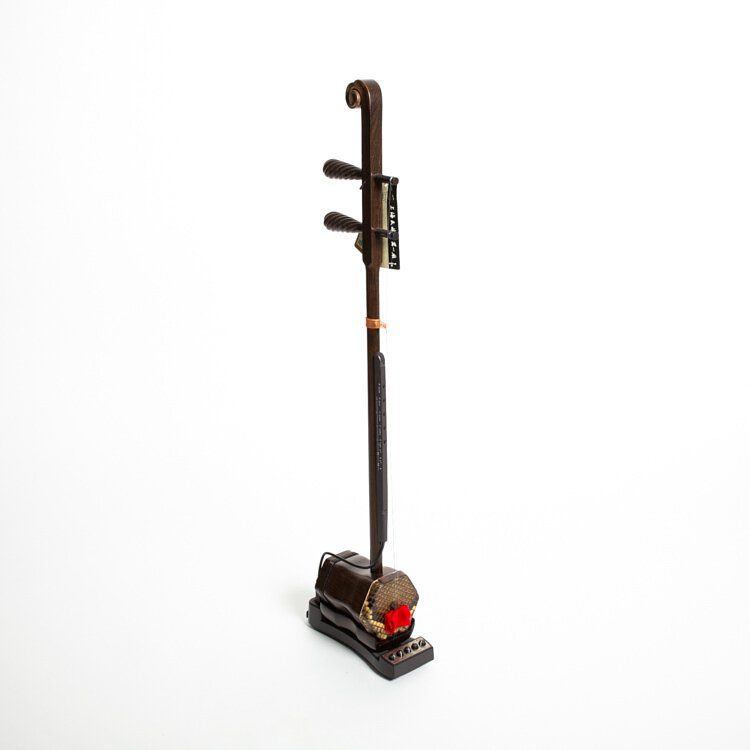 敦煌牌王根興奧運限量珍藏版老紅木二胡