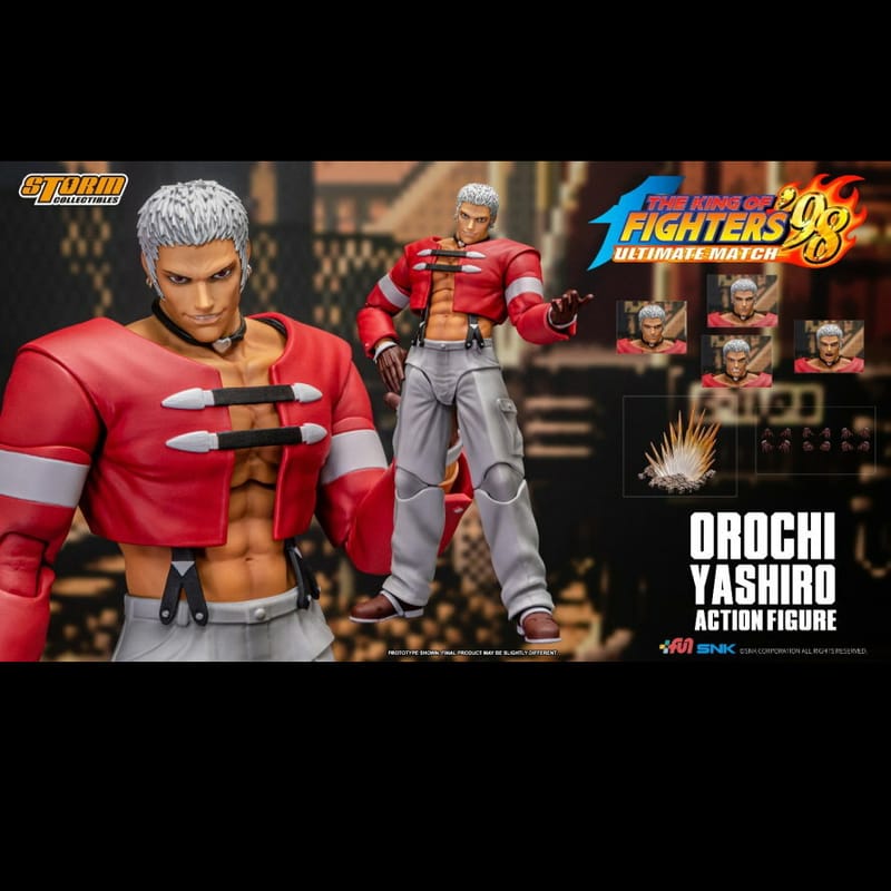 訂金] Storm Toys: 1/12 KOF拳皇98 - 七枷社