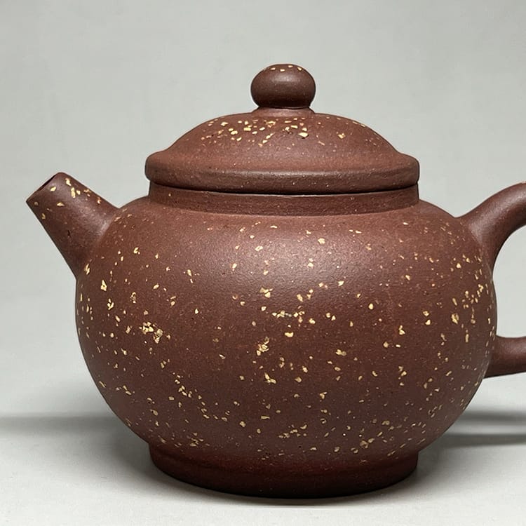 茶香自在】清末鋪砂巨輪珠宜興紫砂壺100 C.C.