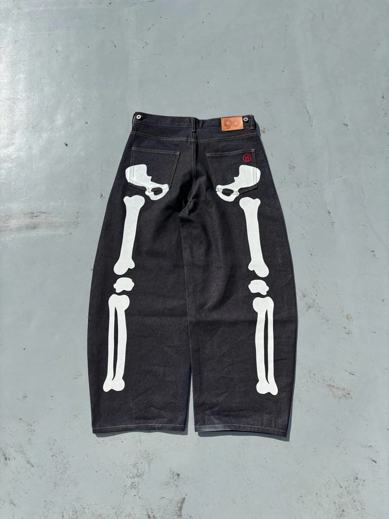 9090 Bone Rigid Denim Pants