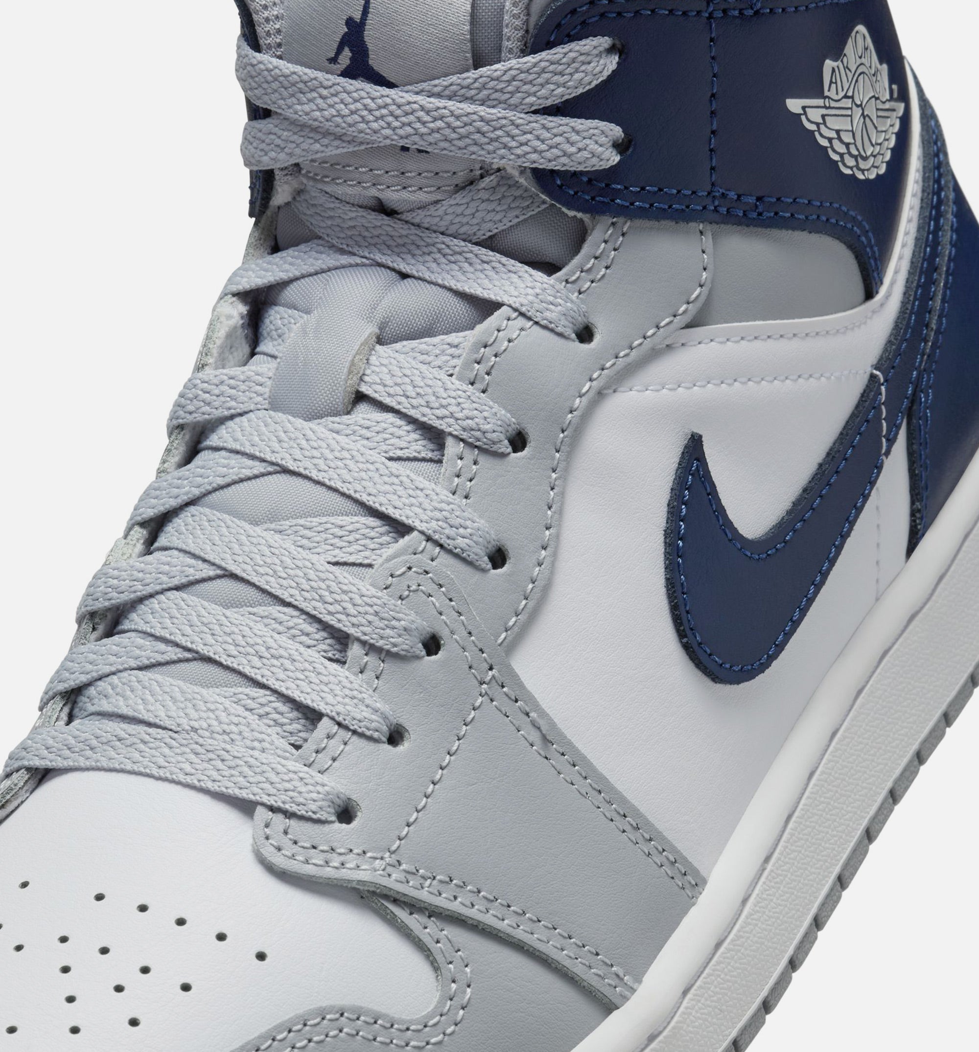 Jordan DQ8426-104 Air Jordan 1 Mid Mens Lifestyle Shoe - White