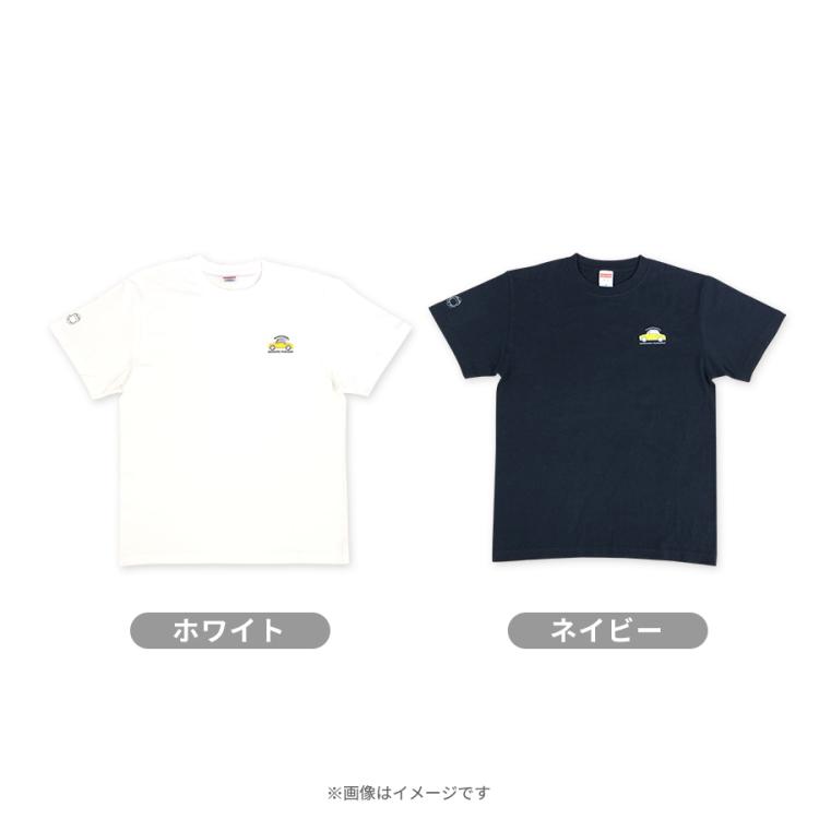 バナナマンのせっかくグルメ!!／Tシャツ(ホワイト/ネイビー) | TBS
