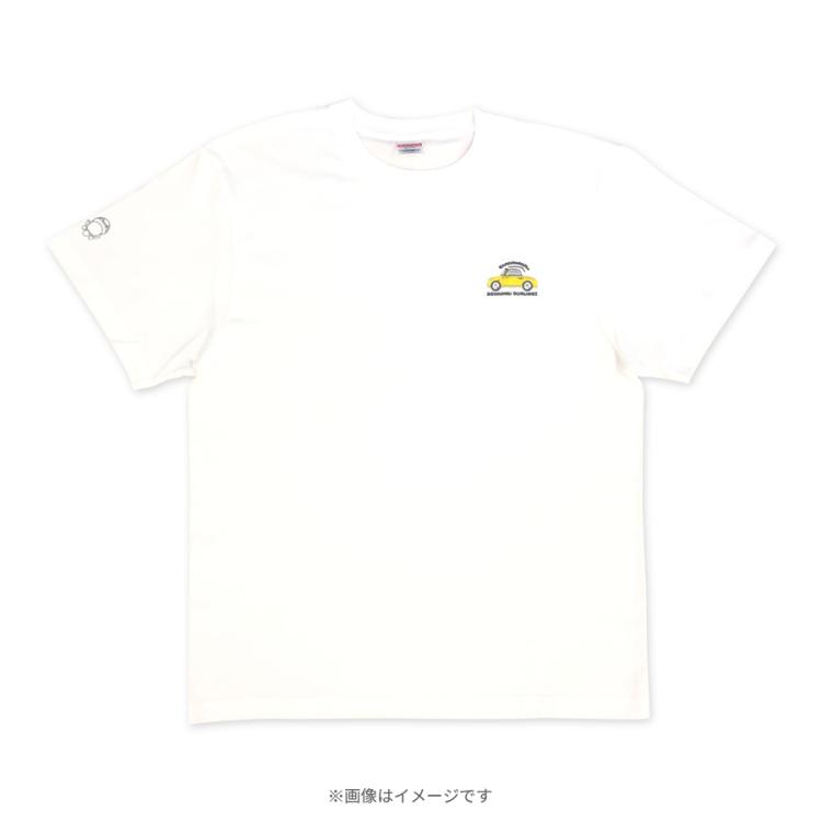 バナナマンのせっかくグルメ!!／Tシャツ(ホワイト/ネイビー) | TBS