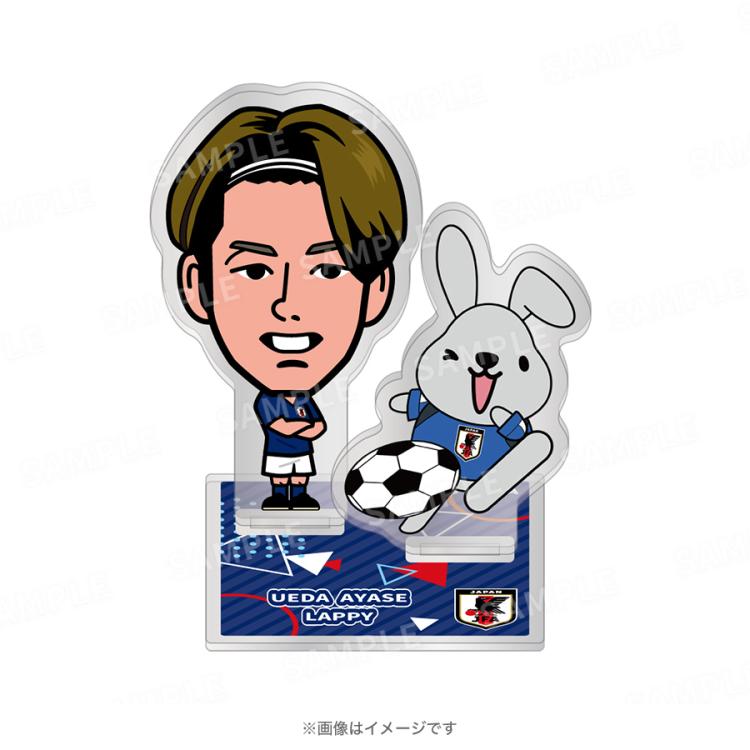 ラヴィット！／サッカー日本代表メンバー トレーディングアクリル