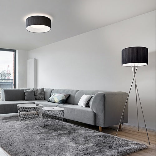 BAUMN フロアライト ホワイト/ホワイトブロンズ W580mm - YAMAGIWA