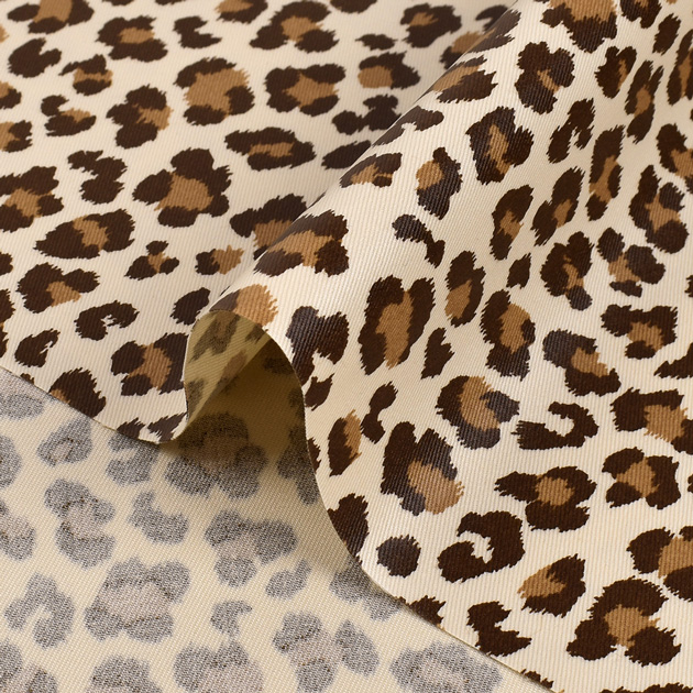 生地 つや消し ラミネート おしゃれ レオパード □ SEVEN BERRY ヒョウ