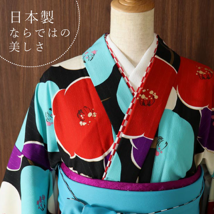 小学校 卒業式 女子 袴 セット 小学生 女児 高級 ジュニア 椿 黒 青