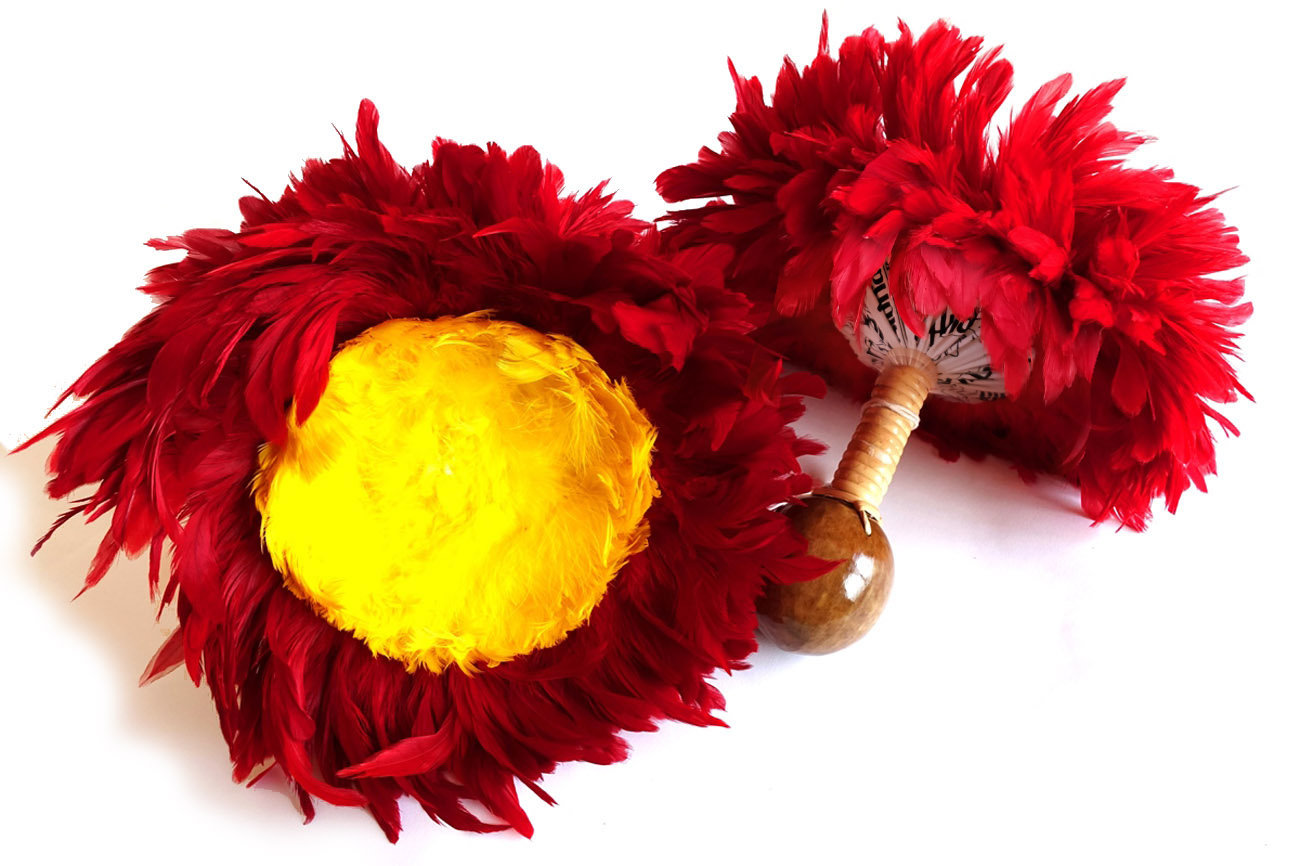 ハワイアン フラダンス 楽器 ウリウリ 一般サイズ Mサイズ 約27cm 一