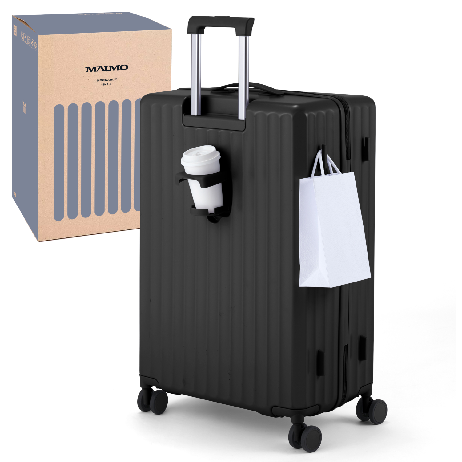 MAIMO カップホルダー フック付き スーツケース MAIMO HOOKABLE 超軽量