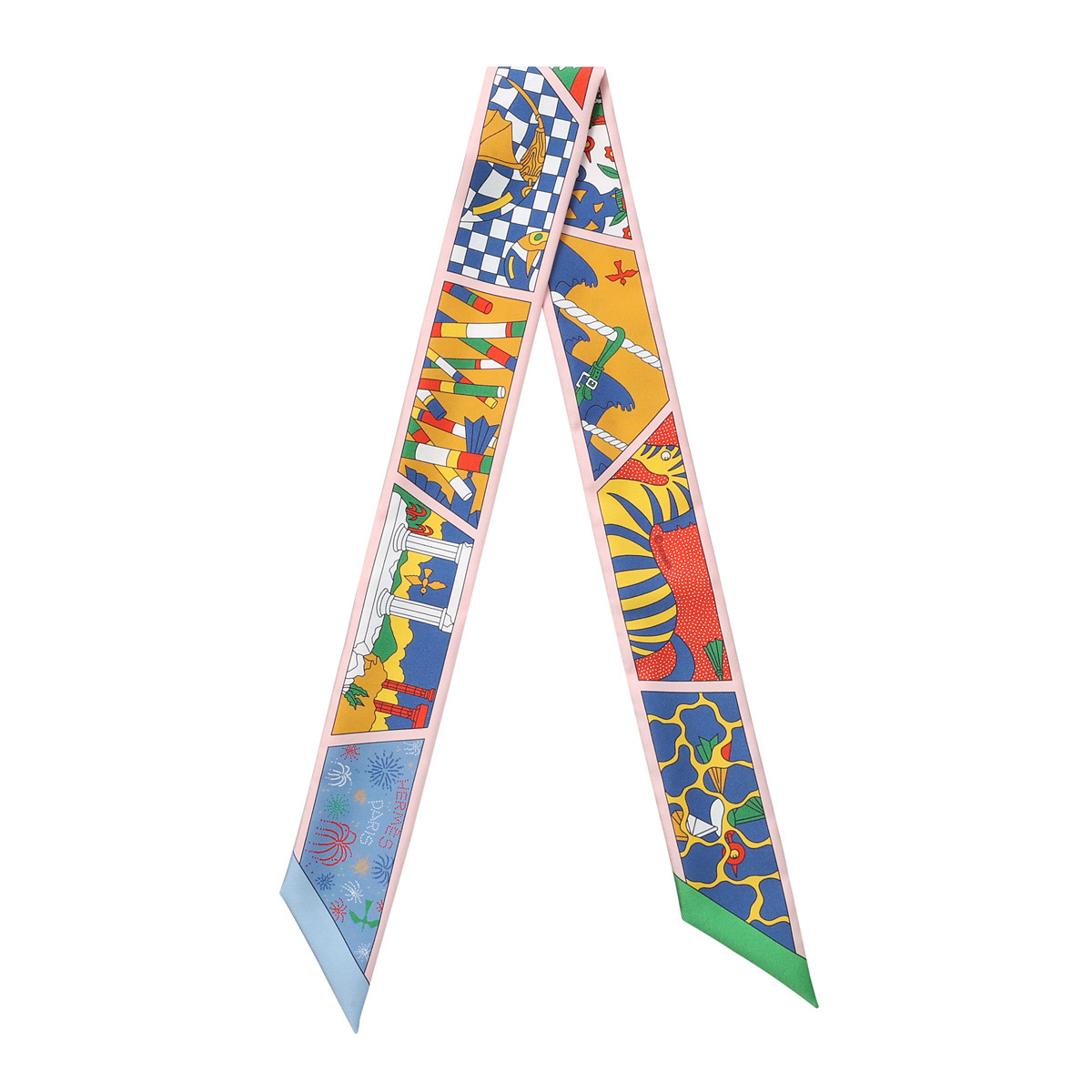 エルメス HERMES スカーフ FACTORY SUITE TWILLY ツイリー レディース