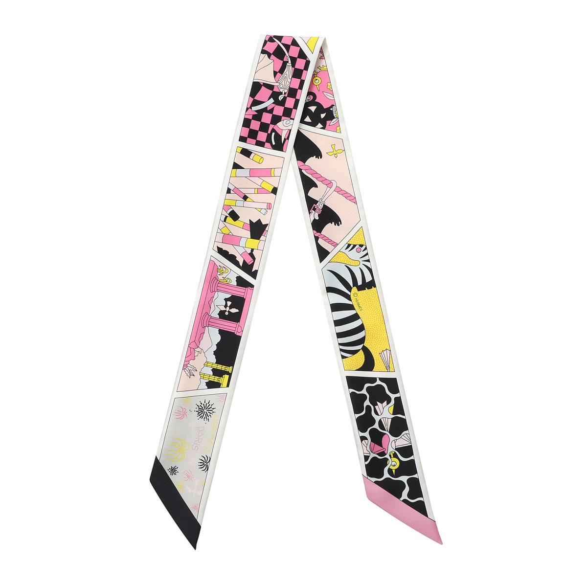 エルメス HERMES スカーフ FACTORY SUITE TWILLY ツイリー レディース