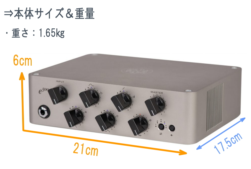 Darkglass Electronics ベースアンプ EXPONENT 500 e500 ダークグラス