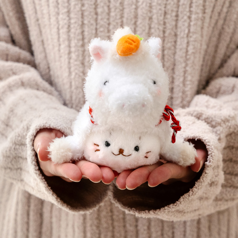 Mother garden（マザーガーデン） しろたん 干支 午年キーホルダー