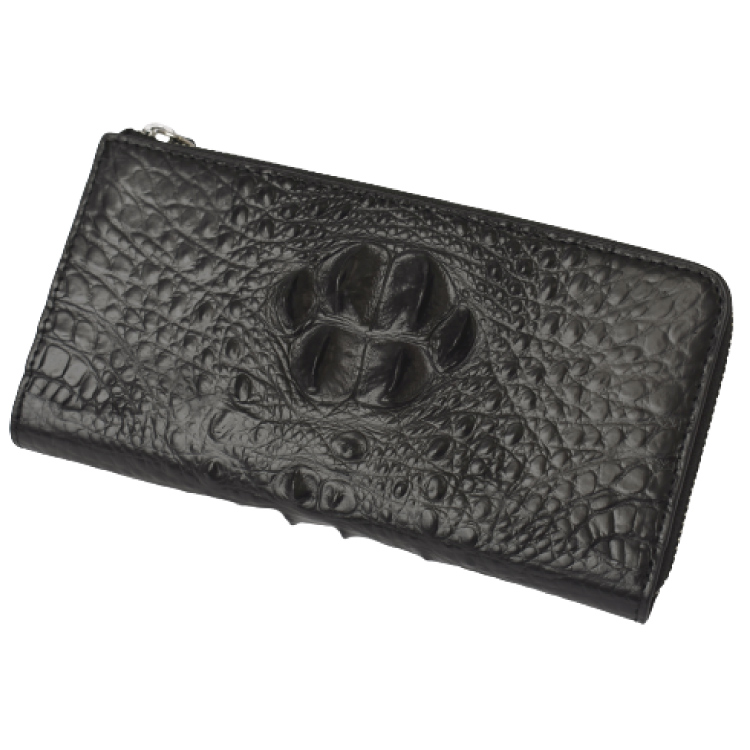 MGSABLE 長財布 クロコダイル メンズ ワニ革 鰐革 本物 レディース 本