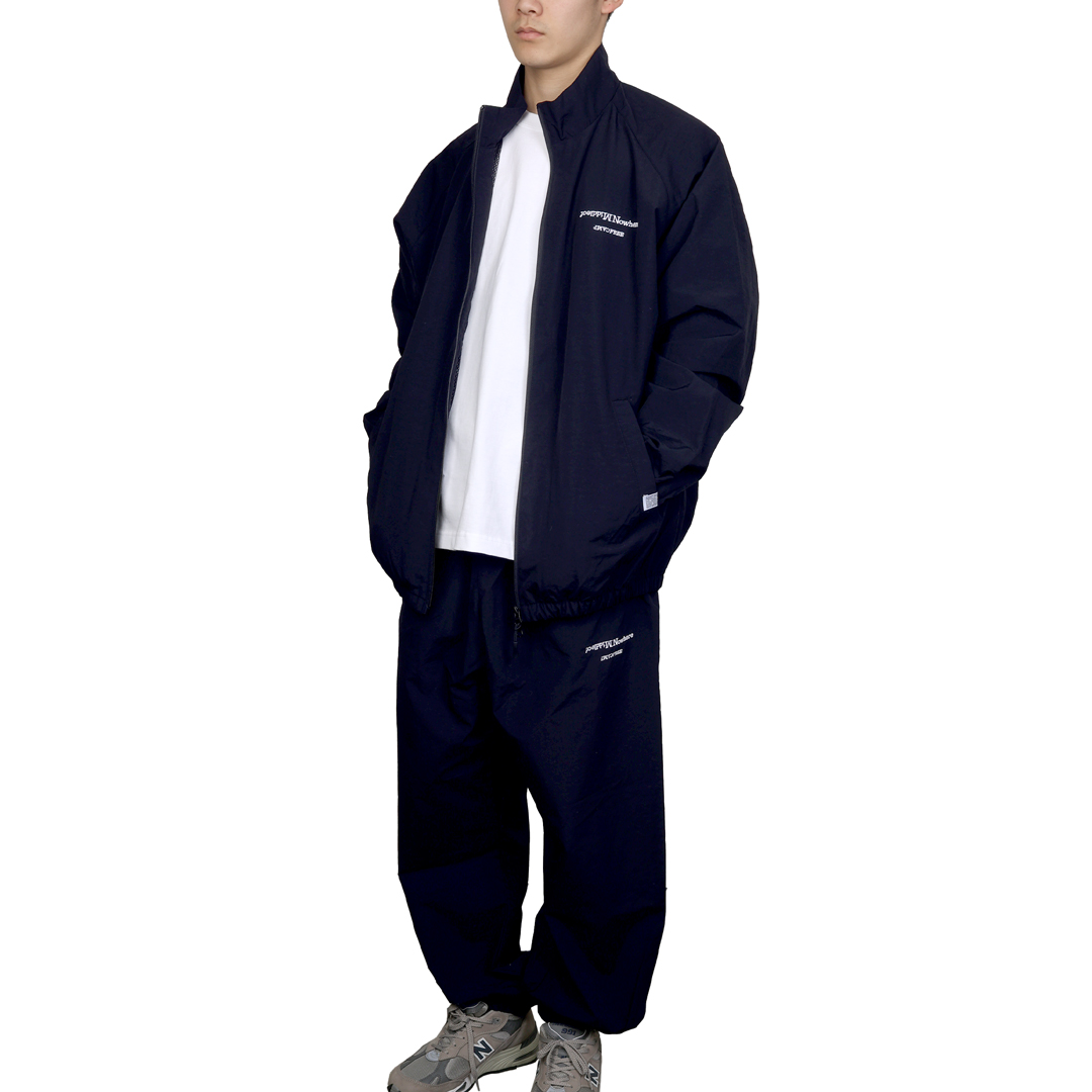 CAMPFREE ナイロンジャケット トラックスーツ 上下 メンズ レディース