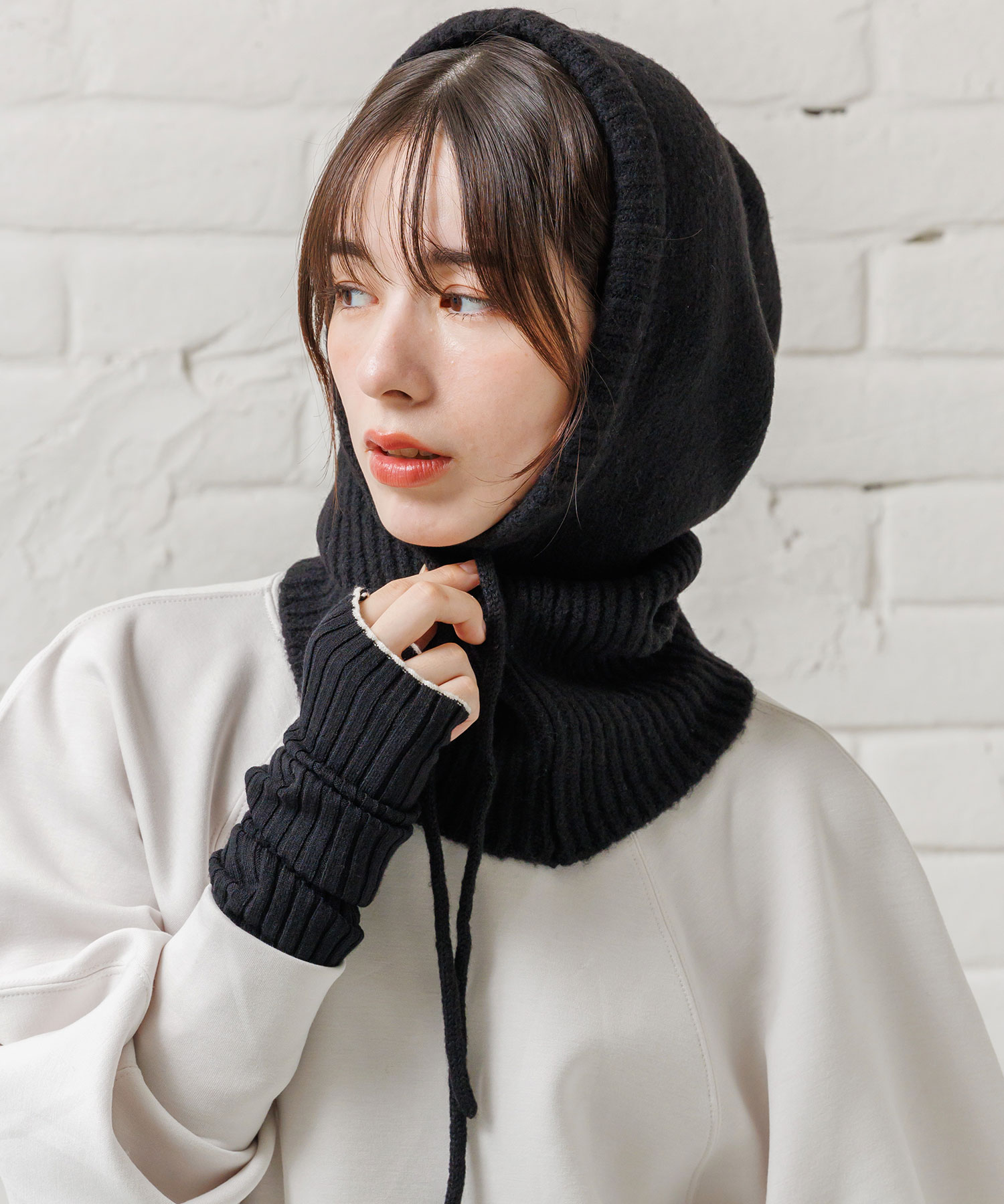 バラクラバフーディシンプル レディース (郵2) ポイント消化 : mili an