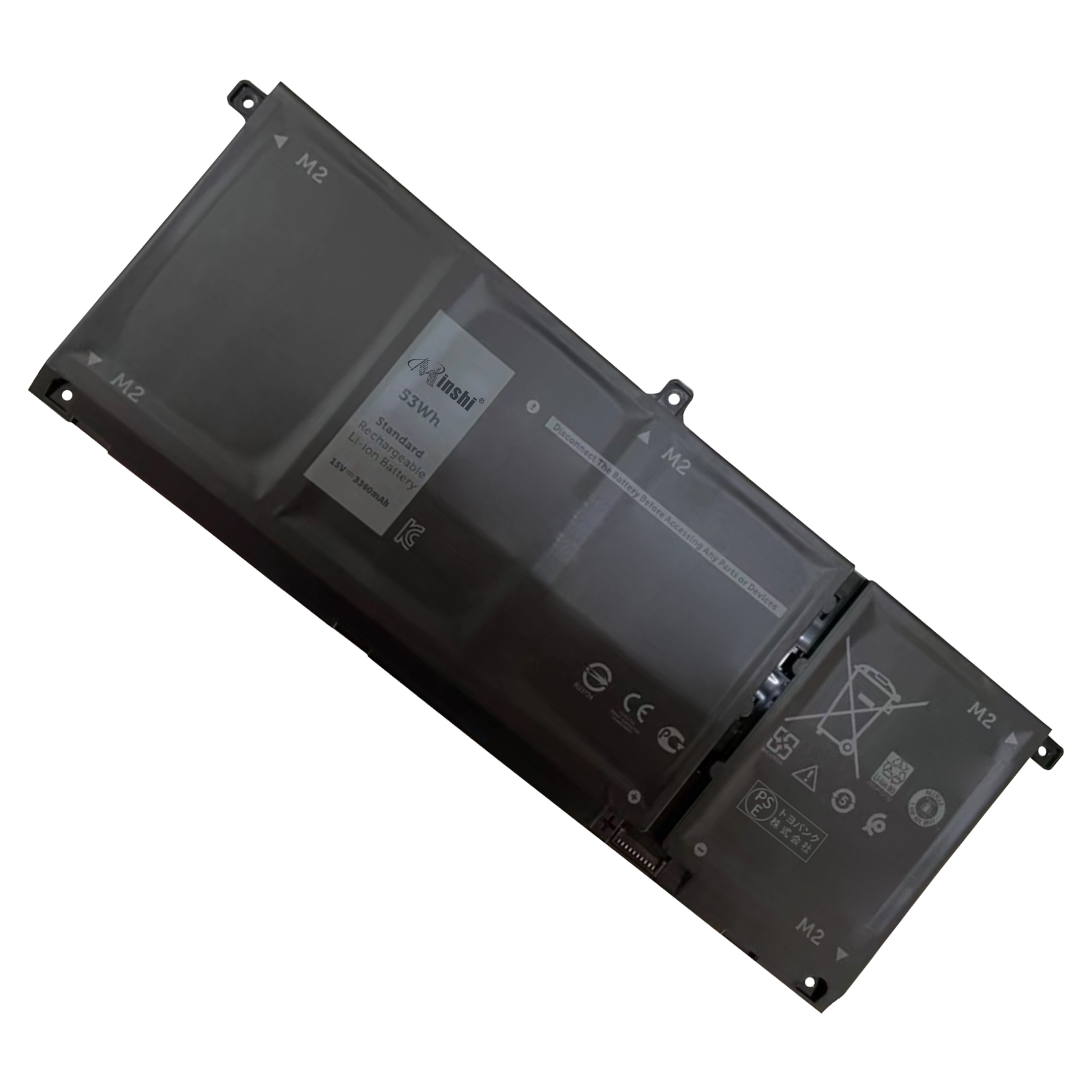 DELL（デル） 新品 DELL H5CKD 互換バッテリー【3360mAh 15V】対応用 1
