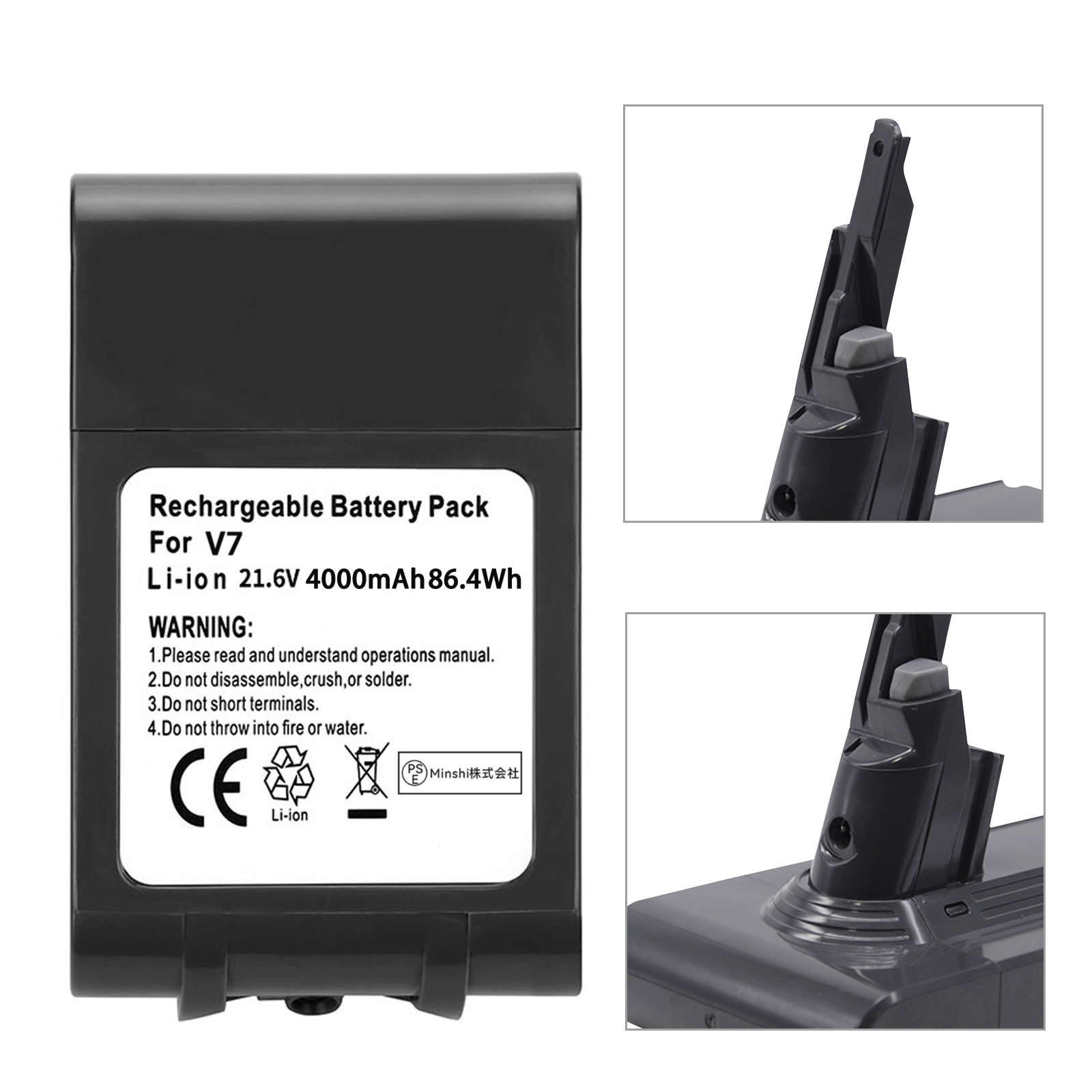 v7 ダイソン dyson sv11 交換 バッテリー Dyson V7 Motorhead 対応