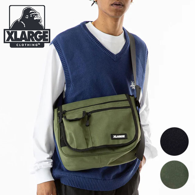 XLARGE（エクストラ ラージ） マルチポケットショルダーバッグ