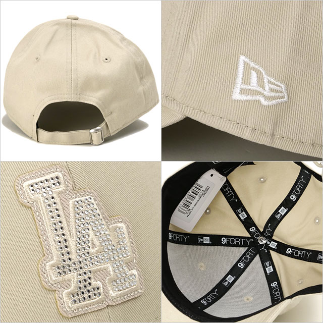 NEW ERA（ニューエラ） キャップ 9FORTY ラインストーン ロサンゼルス