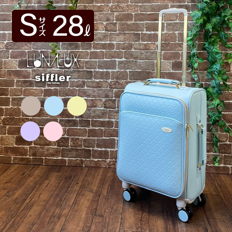 ソフトキャリーバッグ Sサイズ 28L 1〜3泊用 機内持ち込み可 キャリー