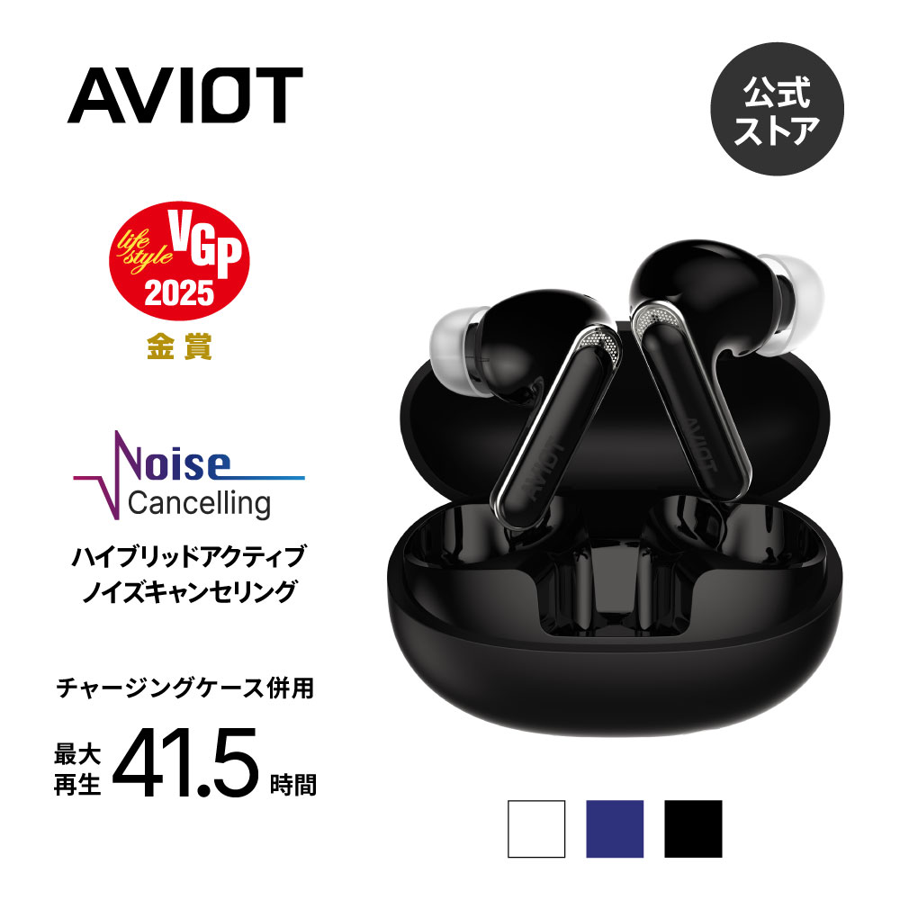 AVIOT AVIOT TE-A1 完全ワイヤレスイヤホン ノイズキャンセリング