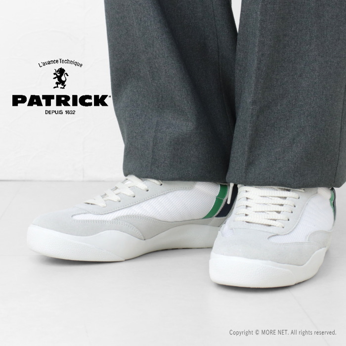 PATRICK（パトリック） ナイロンメッシュxベロアスニーカー COPENHAGEN