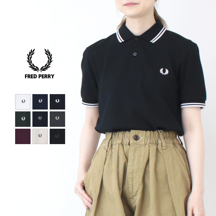 FRED PERRY（フレッドペリー） ツインティップラインポロシャツ The