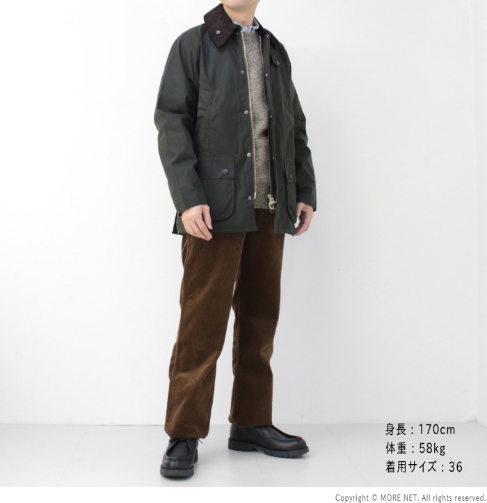 Barbour（バブアー） ワックスコットンブルゾン BEDALE ビデイル