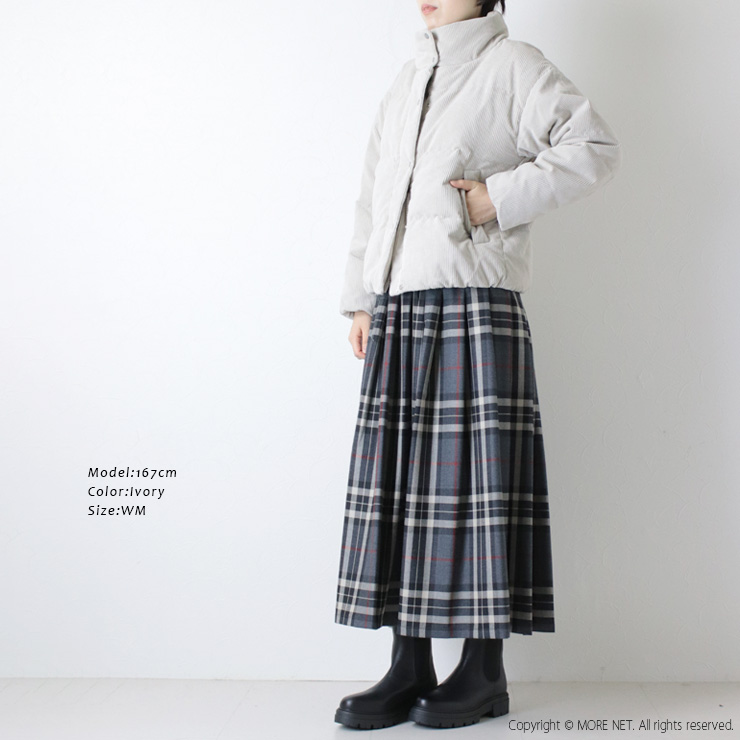 NANGA（ナンガ） コーデュロイショートダウンジャケット ウィメンズ