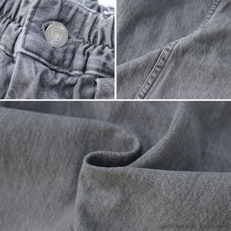 HARVESTY（ハーベスティ） HARVESTY 10ozブラックデニムサーカスパンツ