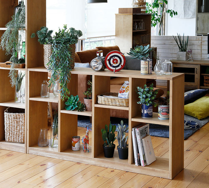 NORA（ノラ） オープンシェルフ 本棚 ラック 収納庫 A4収納 縦横両用