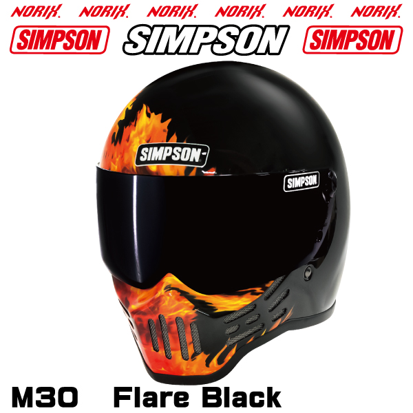 SIMPSON（シンプソン） シンプソンヘルメット M30 フレアブラック