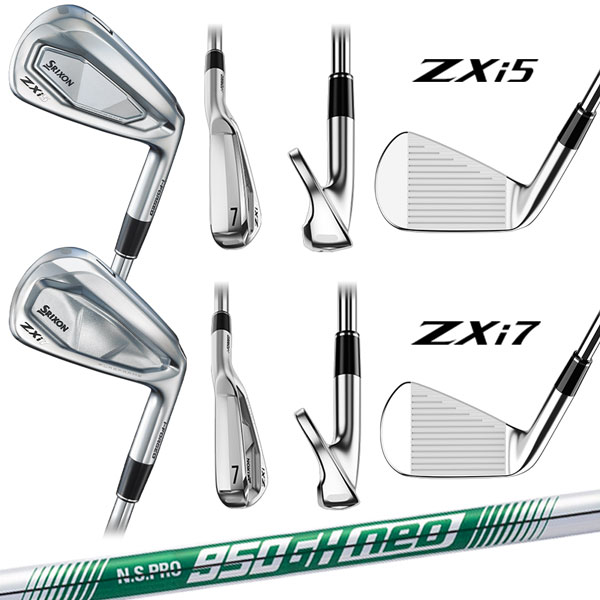 SRIXON スリクソン ZXi5とZXi7のコンボセット 5本セット(ZXi5-6I,7I