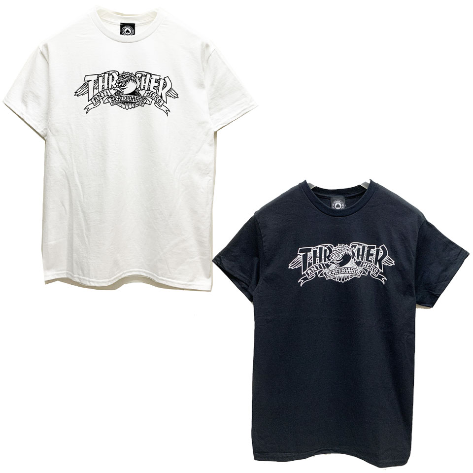 THRASHER（スラッシャー） THRASHER Tシャツ ANTIHERO MAG BANNER SS