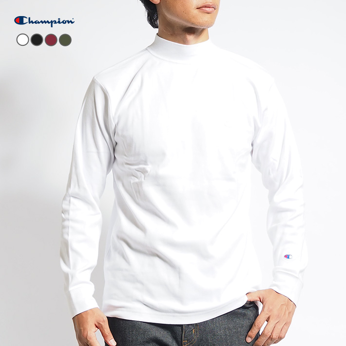 Champion（チャンピオン） ロンT ハイネック モックネック 長袖 ワン