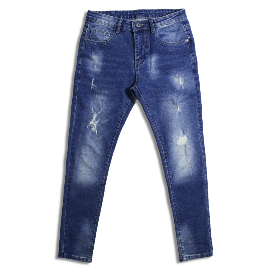 ダメージジーンズ メンズ レディース スキニー デニムパンツ