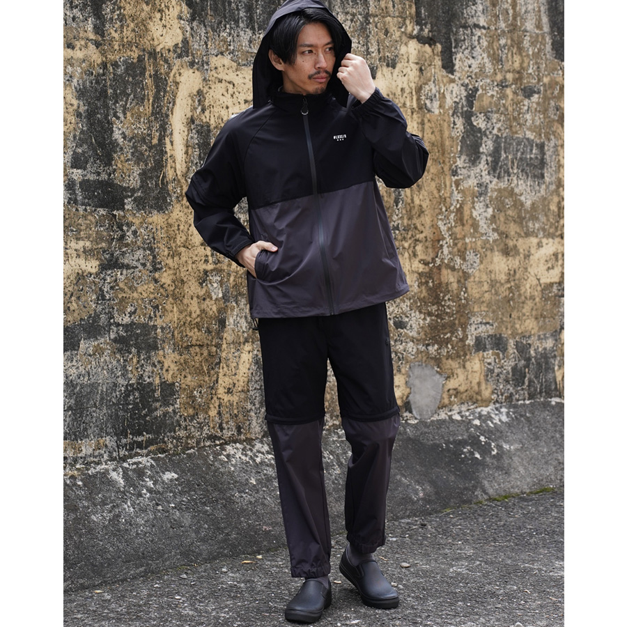 2WAY セットアップ レインウェア 《 メンズ カッパ レインコート 上下