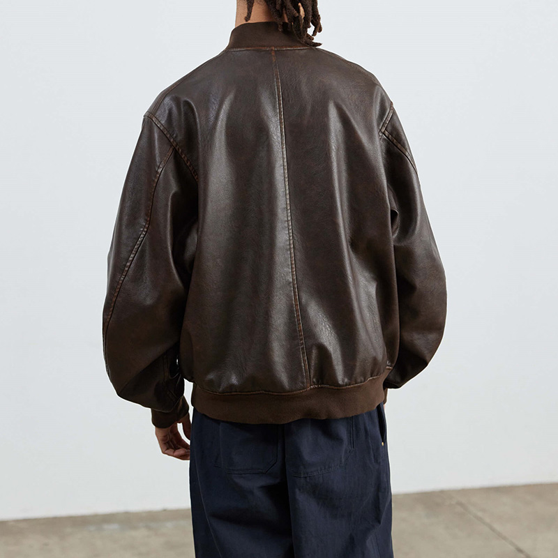 ARMY TWILL（アーミーツイル） メンズ レザージャケット ヴィーガン