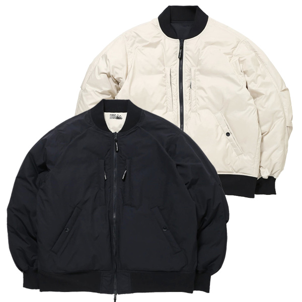 ファーストダウン First Down リバーシブルダウン MA-1 ディクロス