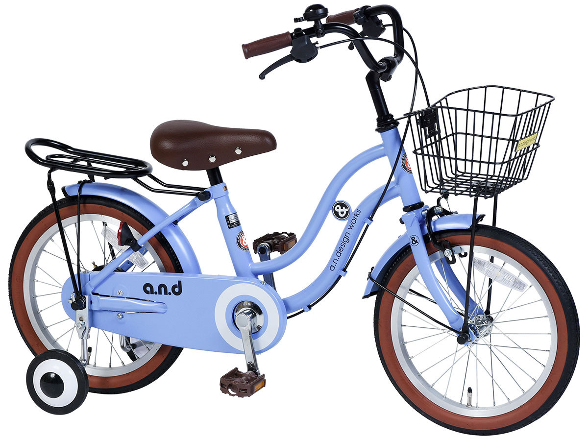 a.n.design-works 自転車 子供 16インチ 女 男 おしゃれ キッズ 身長