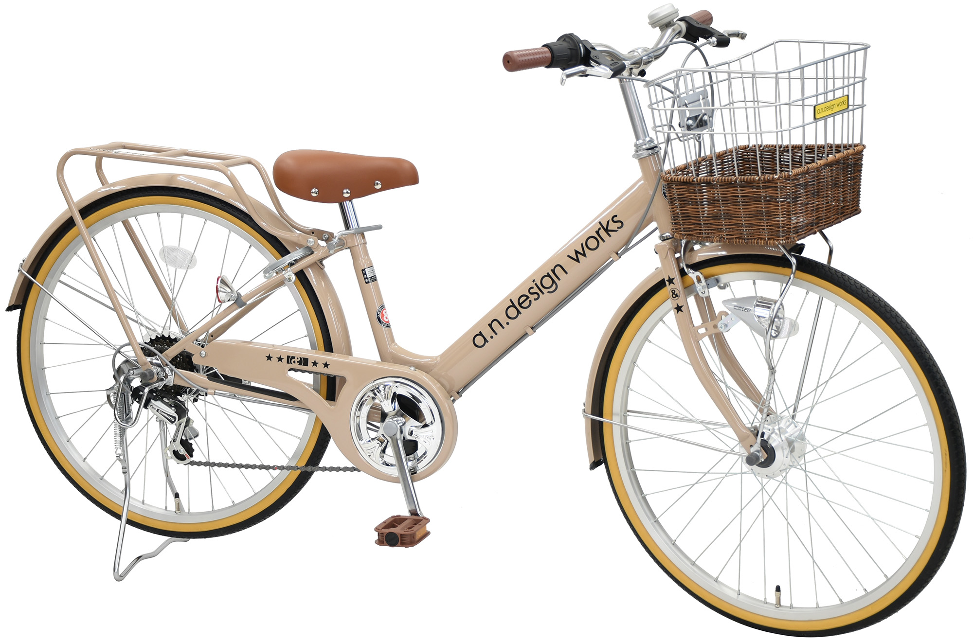 a.n.design-works 訳あり大特価 完全組立ヤクシン 自転車 子供用 22