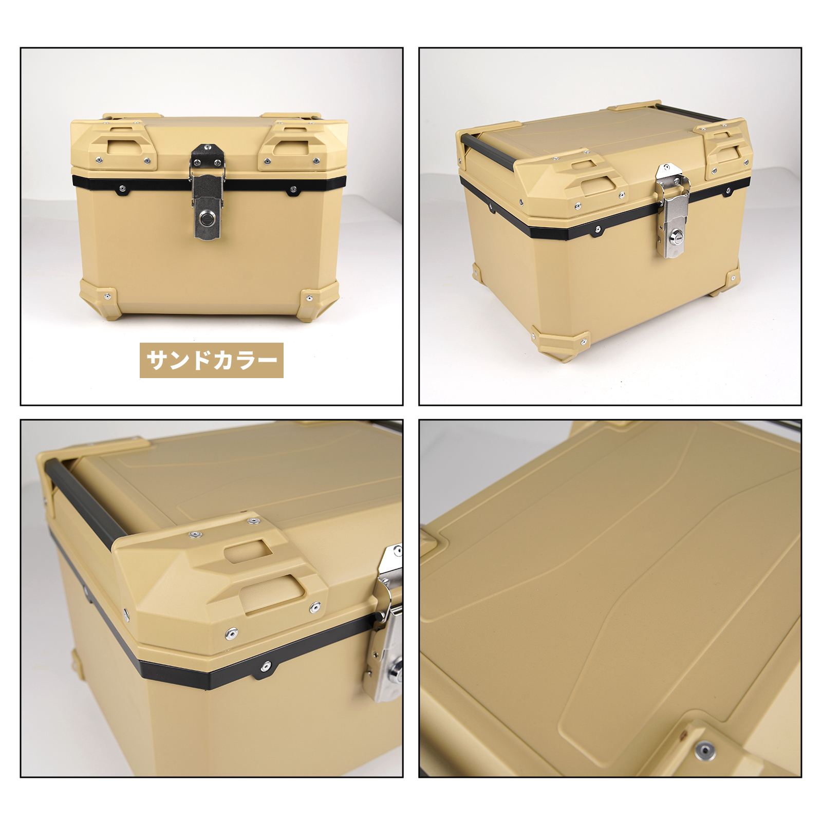 クロスカブ 57L 大容量 リアボックス バイク バイク用 ABS製 スーパー