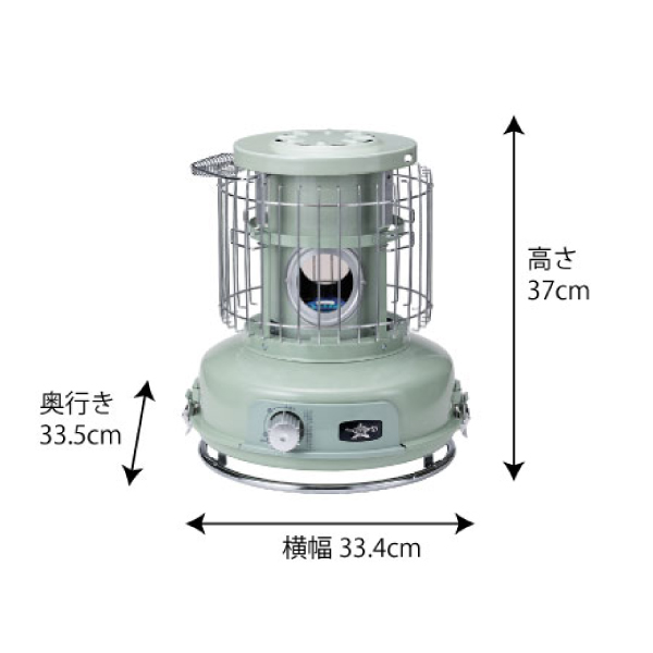 アラジン（Aladdin） 日本A.I.C. ポータブル ガス ストーブ SAG-BF02C