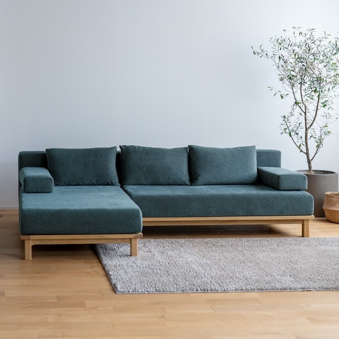 SIEVE（シーヴ） レクトユニット ソファセット 3人掛け 3P ナチュラル