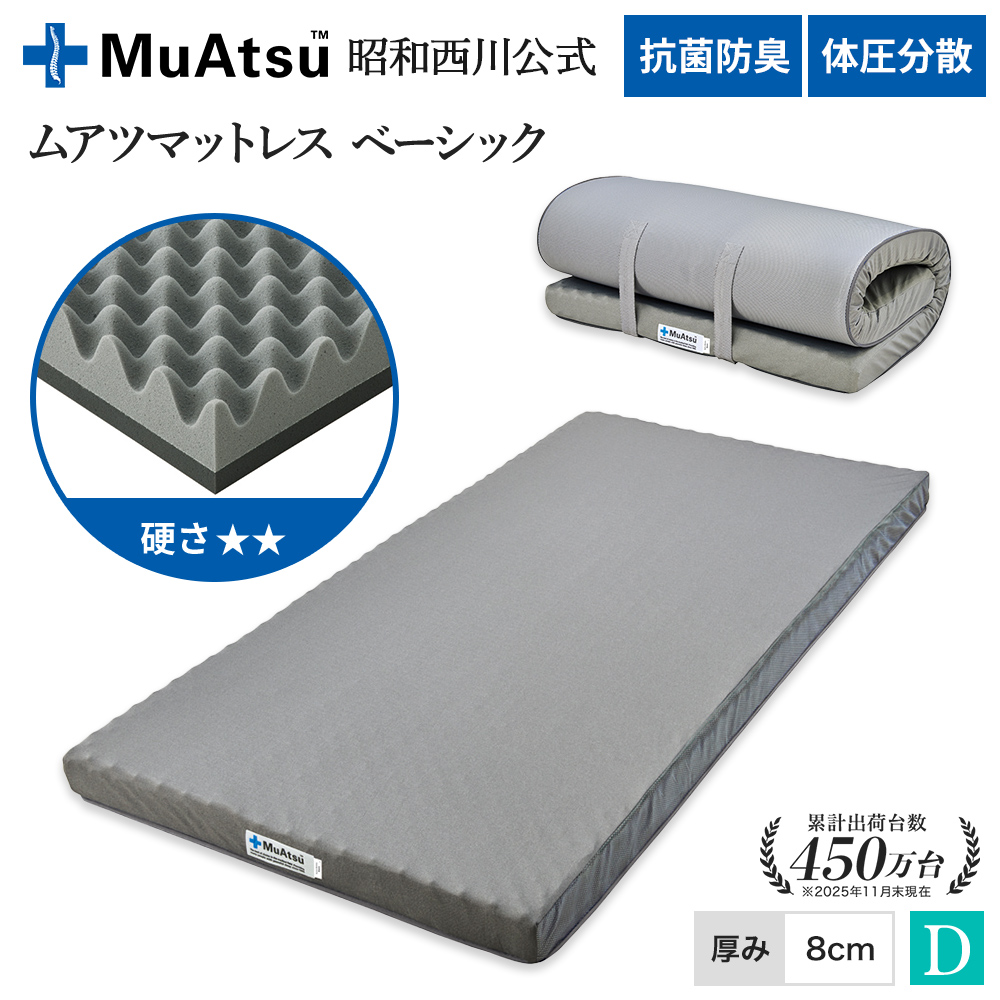 西川（nishikawa） マットレス ダブル ムアツ布団 ふとん 昭和西川