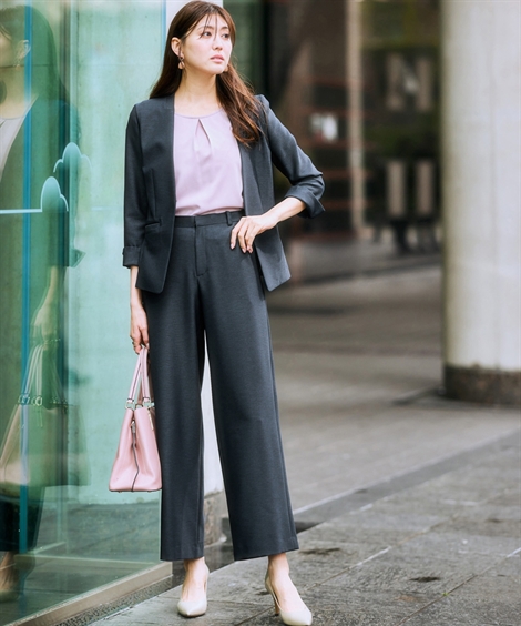 ニッセン（nissen） 爆買 レディーススーツ パンツスーツ 夏 ビジネス