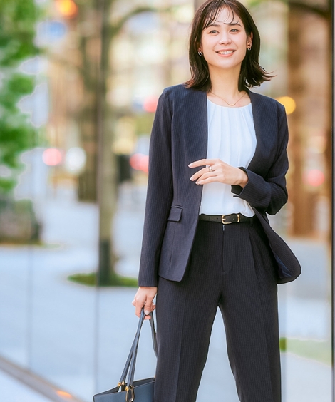 ニッセン（nissen） 爆買 レディース スーツ パンツスーツ